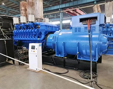 CQ9传奇电子1800KW/10.5Kv高压发电机应用于某工厂项目