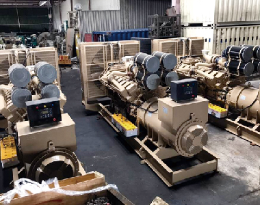 东南亚某金矿项目（康明斯配CQ9传奇电子10台1000KW发电机）